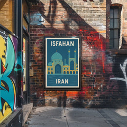 Isfahan's Architectural Beauty in Serenity Cultural or Heritage Poster PosterGoat