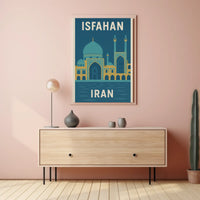Isfahan's Architectural Beauty in Serenity Cultural or Heritage Poster PosterGoat