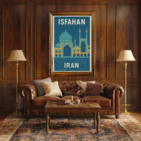 Isfahan's Architectural Beauty in Serenity Cultural or Heritage Poster PosterGoat
