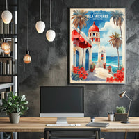 Isla Mujeres Seaside Charm Travel Poster PosterGoat