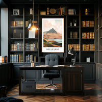Isle of Skye Landscape Travel Poster PosterGoat