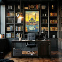 Istanbul Hagia Sophia Travel Poster PosterGoat