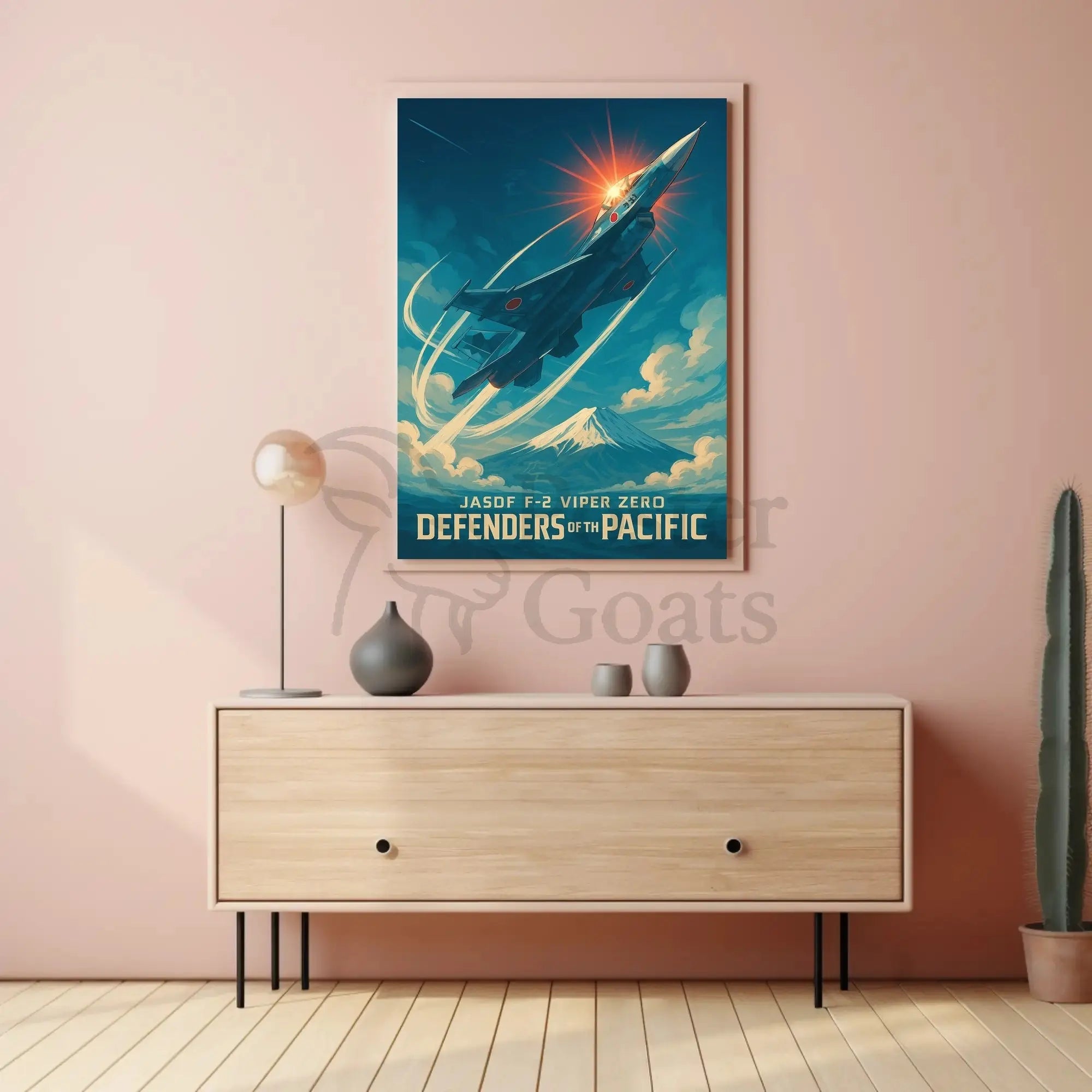 JASDF F-2 Viper Zero Defenders Poster PosterGoat
