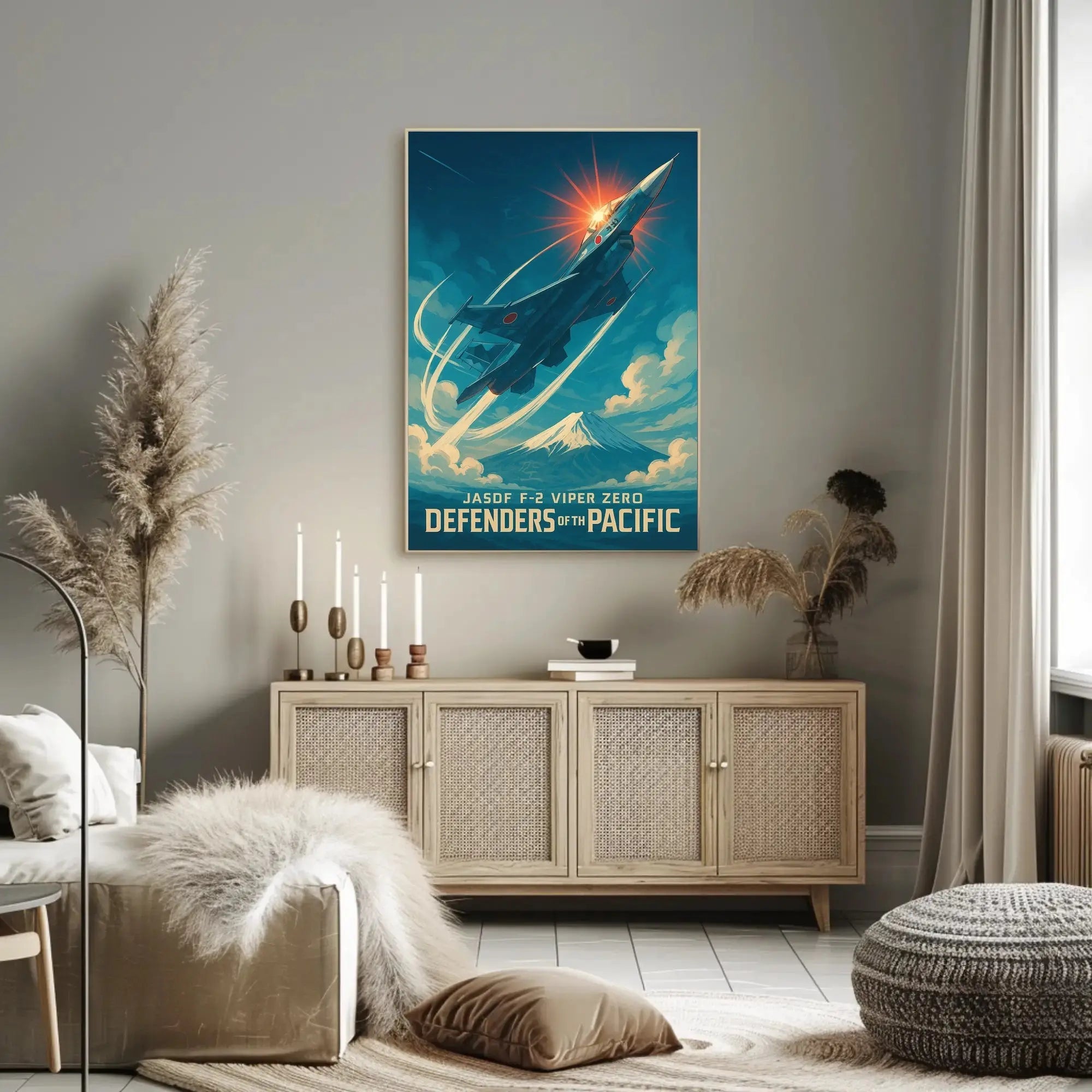 JASDF F-2 Viper Zero Defenders Poster PosterGoat