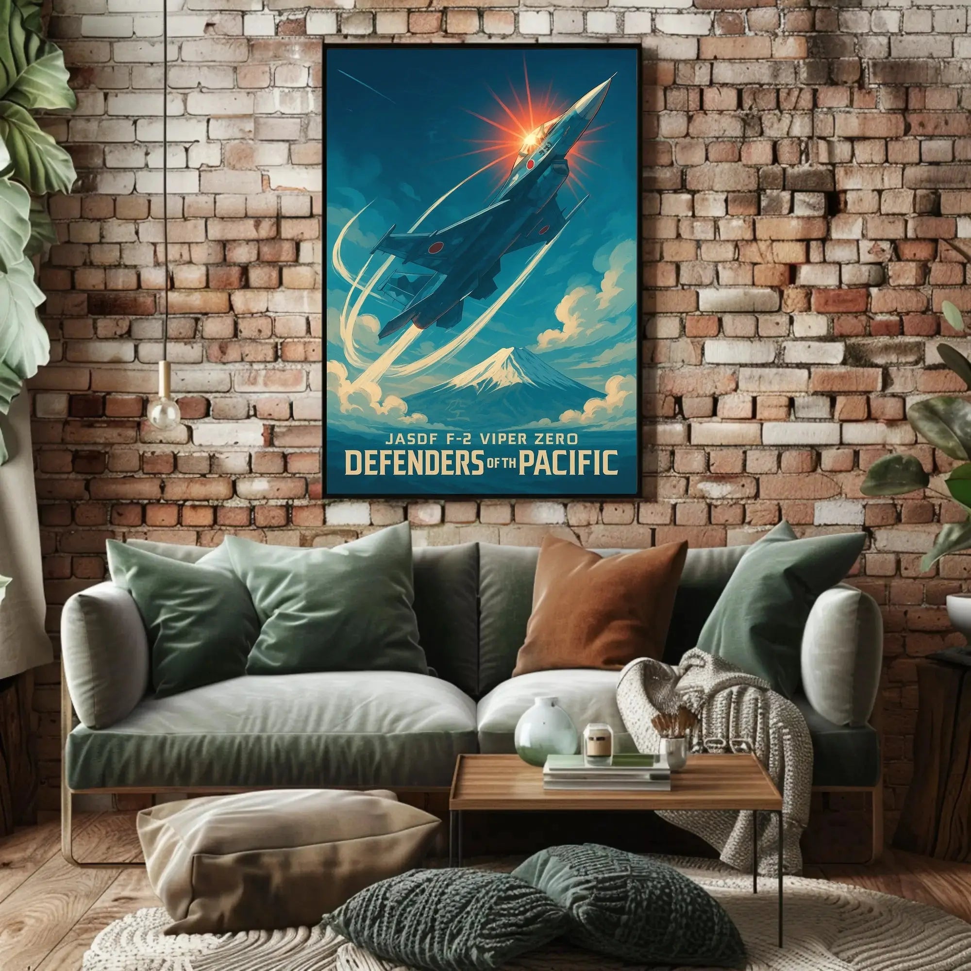 JASDF F-2 Viper Zero Defenders Poster PosterGoat