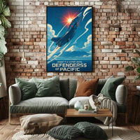 JASDF F-2 Viper Zero Japanese Poster PosterGoat