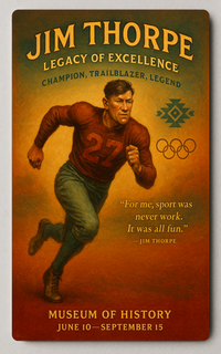 Jim Thorpe Legacy of Excellence Trading Card
