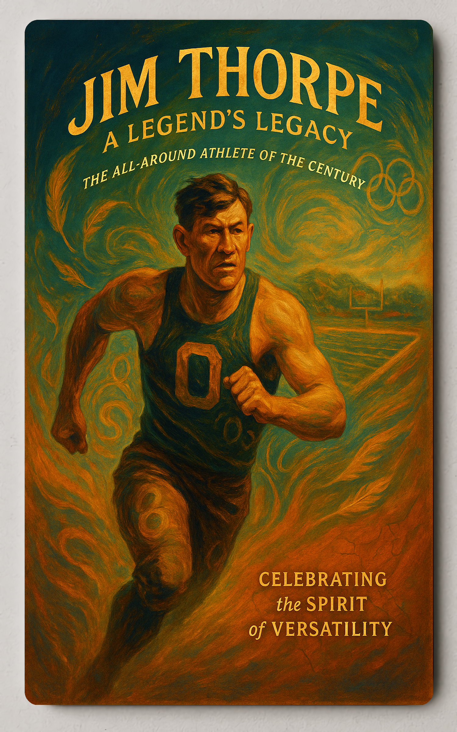 Jim Thorpe - Celebrating Versatility Trading Card