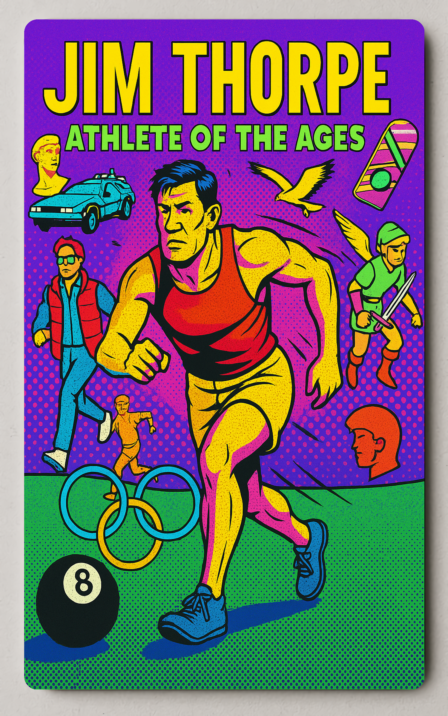 Jim Thorpe Athlete of the Ages Trading Card