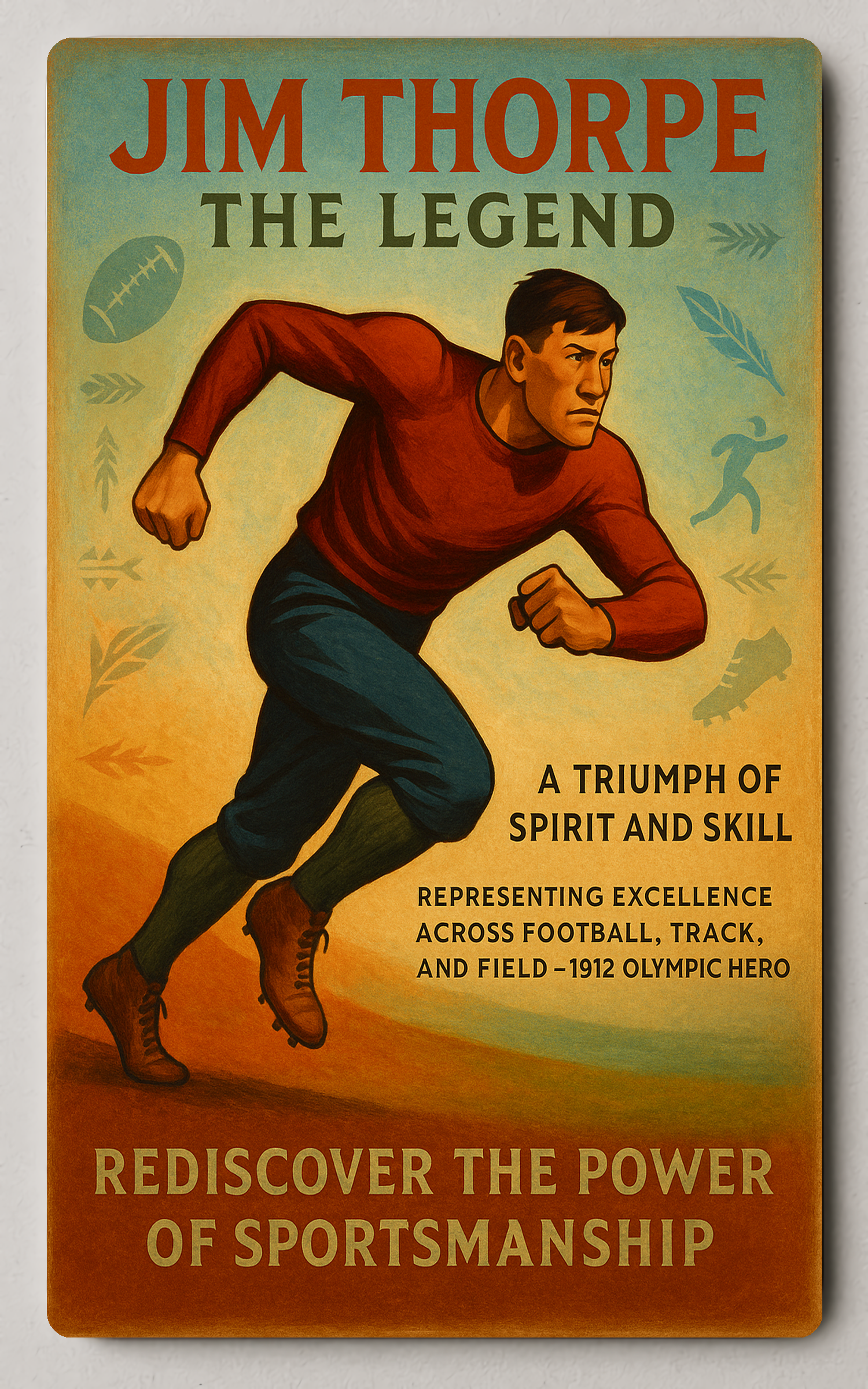 Jim Thorpe The Legend Trading Card