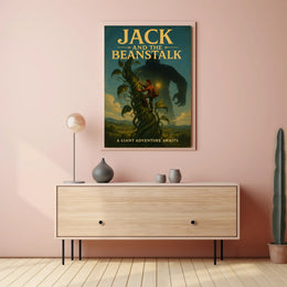Jack and the Beanstalk Adventure Poster PosterGoat
