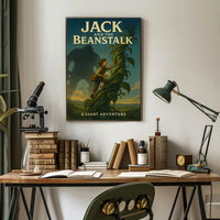 Jack and the Beanstalk Adventure Poster PosterGoat