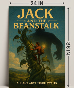 Jack and the Beanstalk Adventure Poster PosterGoat