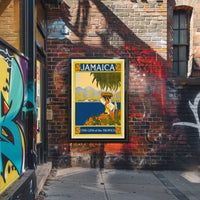 Jamaica: The Gem of the Tropics Travel Poster PosterGoat