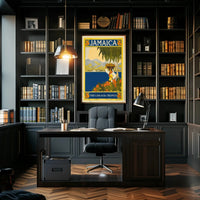 Jamaica: The Gem of the Tropics Travel Poster PosterGoat