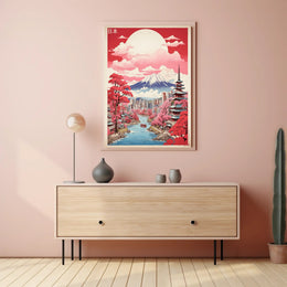 Japan's Timeless Harmony in Cultural or Heritage Poster PosterGoat