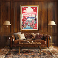 Japan's Timeless Harmony in Cultural or Heritage Poster PosterGoat