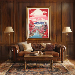Japan's Timeless Harmony in Cultural or Heritage Poster PosterGoat