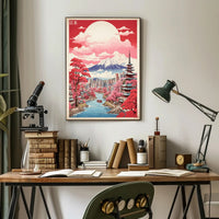 Japan's Timeless Harmony in Cultural or Heritage Poster PosterGoat