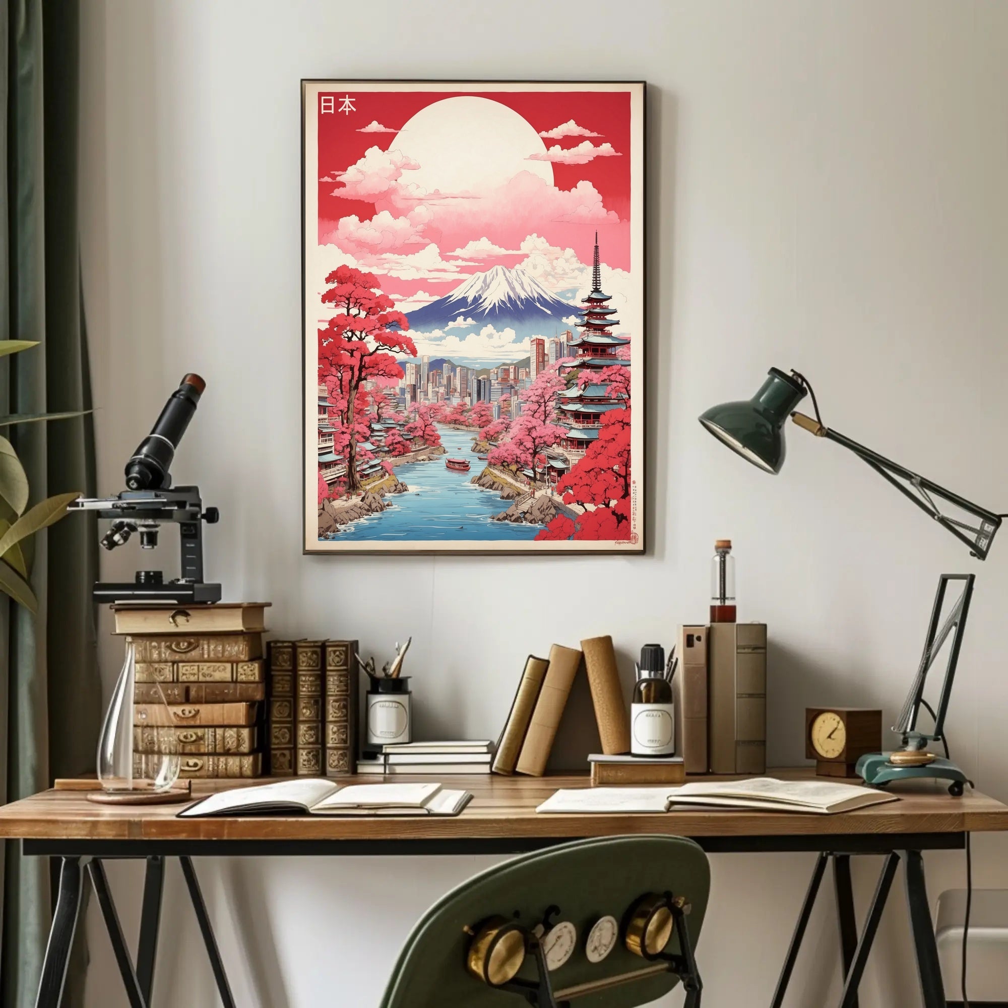 Japan's Timeless Harmony in Cultural or Heritage Poster PosterGoat