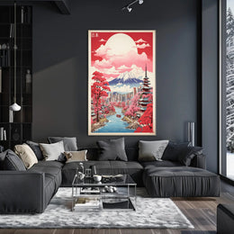 Japan's Timeless Harmony in Cultural or Heritage Poster PosterGoat