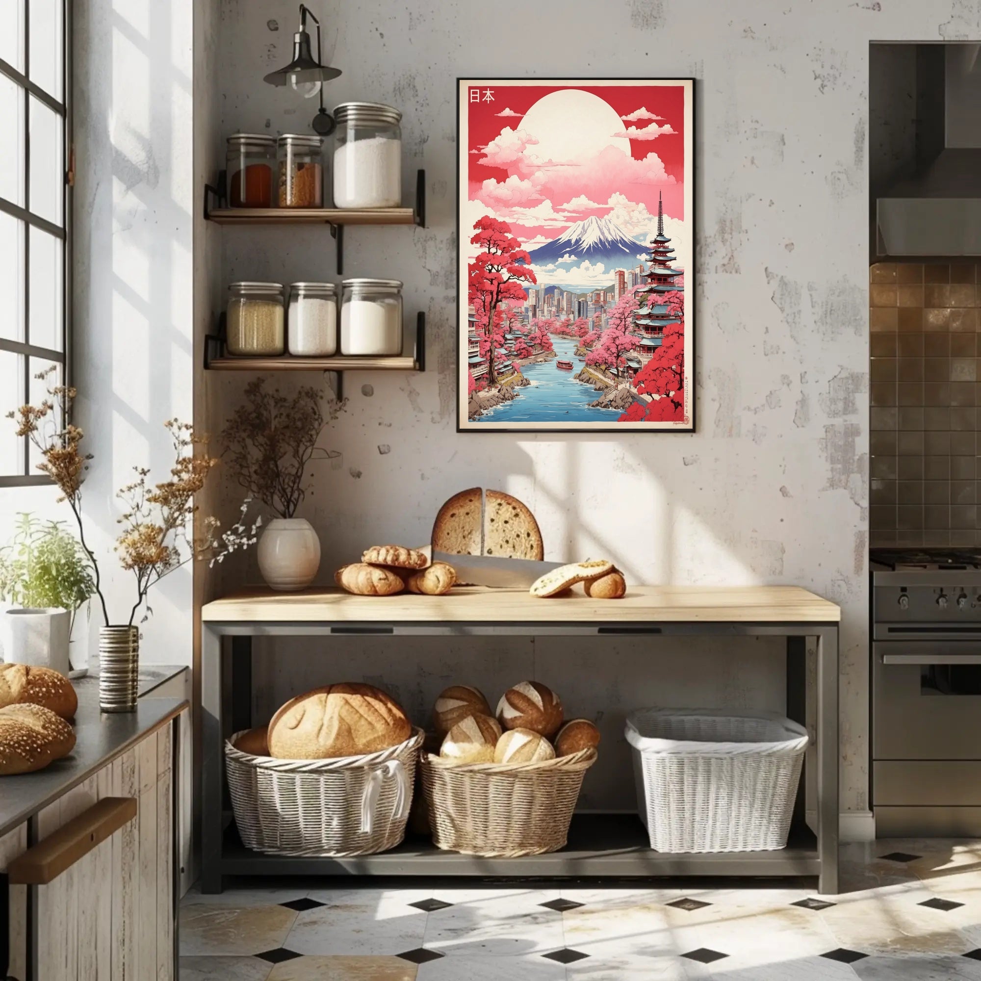 Japan's Timeless Harmony in Cultural or Heritage Poster PosterGoat