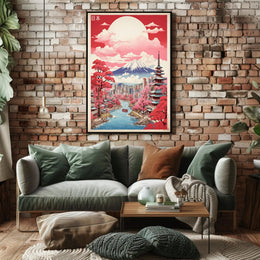 Japan's Timeless Harmony in Cultural or Heritage Poster PosterGoat
