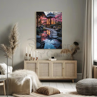 Japanese Garden Serenity Cultural or Heritage Poster PosterGoat