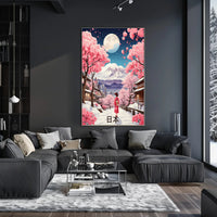 Japanese Kimono Stroll: Cultural or Heritage Poster PosterGoat
