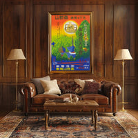 Japanese Monk Serenity Cultural or Heritage Poster PosterGoat