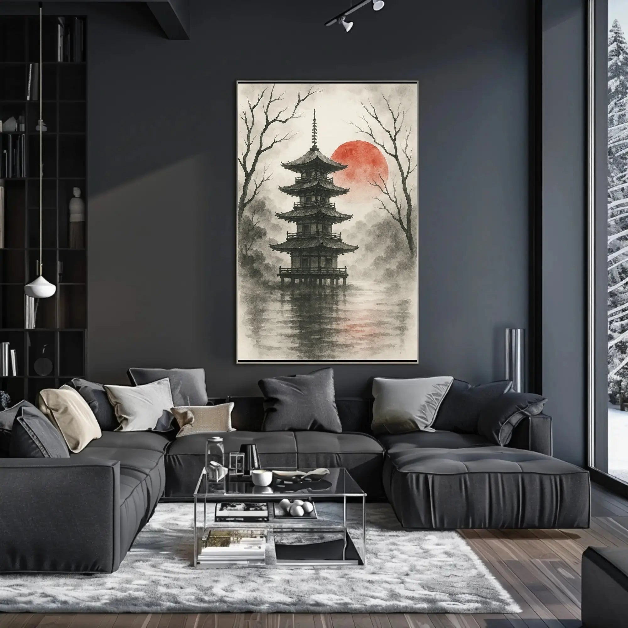 Japanese Pagoda Serenity Cultural Heritage Poster PosterGoat