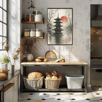 Japanese Pagoda Serenity Cultural Heritage Poster PosterGoat