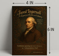 Jared Ingersoll A Legacy of Law and Liberty Poster PosterGoat