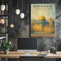 Jerusalem Holiest Place Wall Art Print PosterGoat