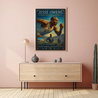 Jesse Owens Breaking Barriers Wall Art Print PosterGoat