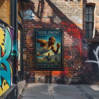 Jesse Owens Breaking Barriers Wall Art Print PosterGoat