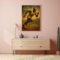 Jesse Owens Champion of Determination Poster PosterGoat