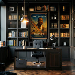 Jesse Owens Legacy Of A Legend Poster Print PosterGoat