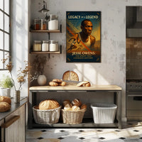 Jesse Owens Legacy Of A Legend Poster Print PosterGoat
