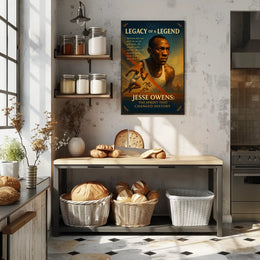 Jesse Owens Legacy Of A Legend Poster Print PosterGoat