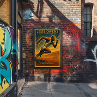 Jesse Owens Legacy Of Speed Poster PosterGoat