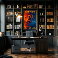 Jesse Owens Legacy of Speed Poster Art PosterGoat