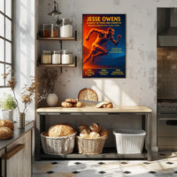 Jesse Owens Legacy of Speed Poster Art PosterGoat