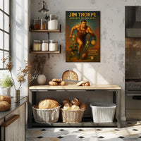 Jim Thorpe Athlete of the Ages Poster Print PosterGoat