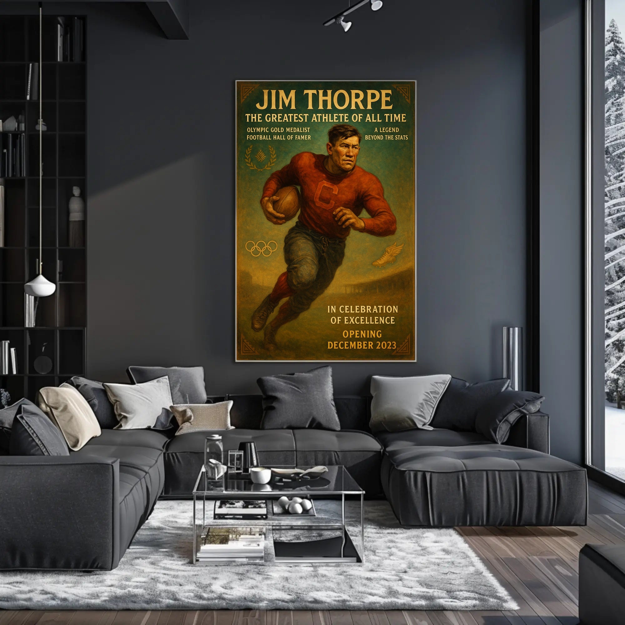 Jim Thorpe Celebration of Excellence Poster PosterGoat