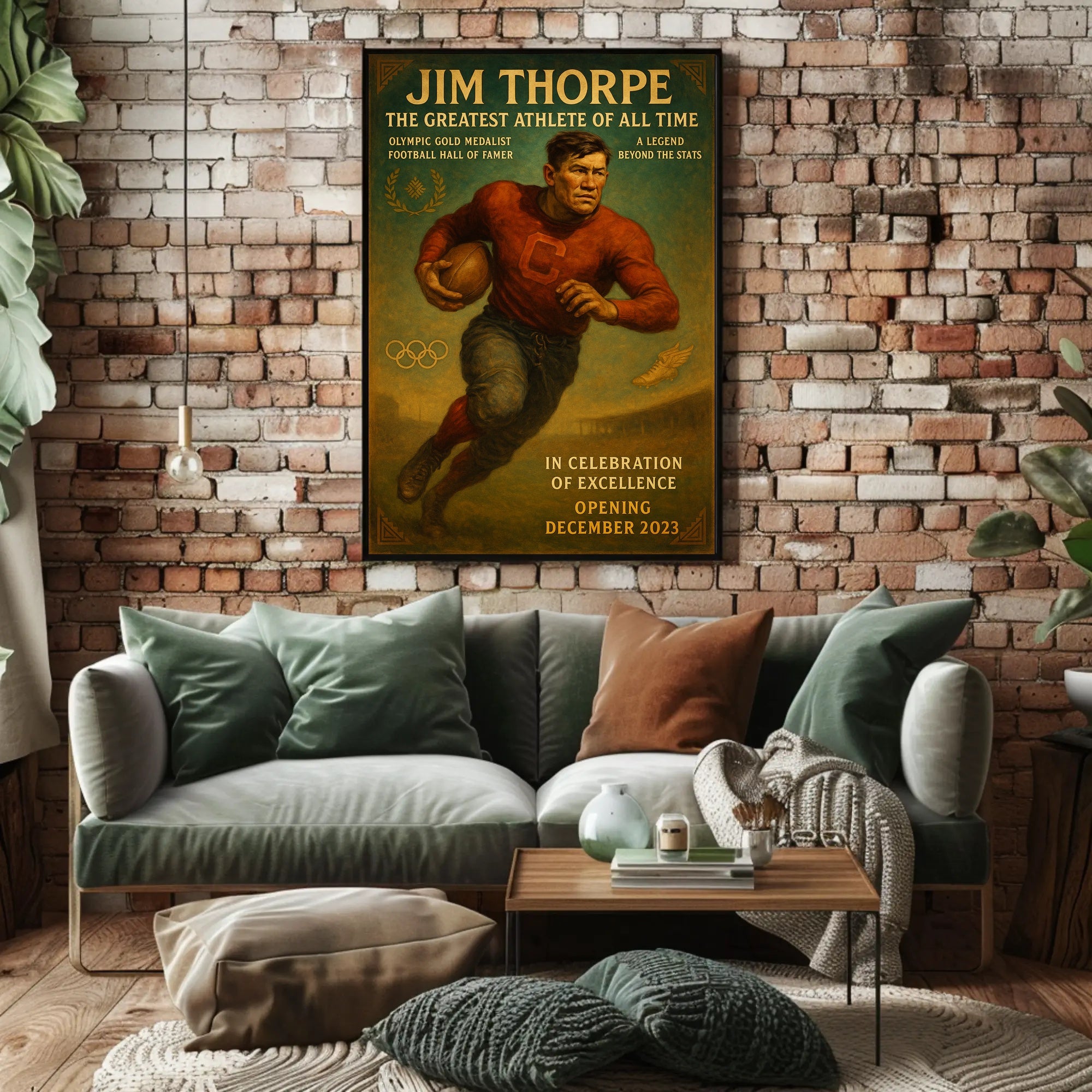 Jim Thorpe Celebration of Excellence Poster PosterGoat