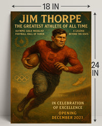 Jim Thorpe Celebration of Excellence Poster PosterGoat