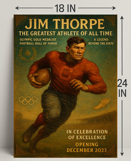 Jim Thorpe Celebration of Excellence Poster PosterGoat