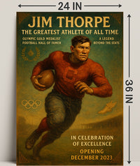 Jim Thorpe Celebration of Excellence Poster PosterGoat