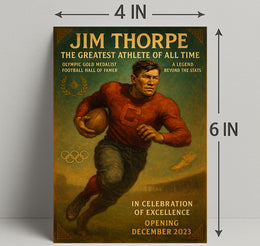Jim Thorpe Celebration of Excellence Poster PosterGoat